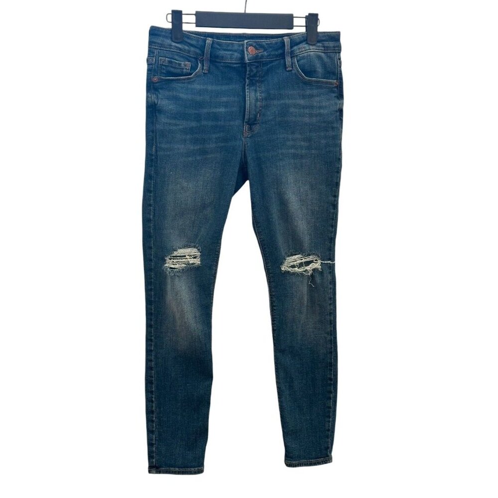 Old Navy Rockstar High Rise Super Skinny Distressed - Size 6 Petite